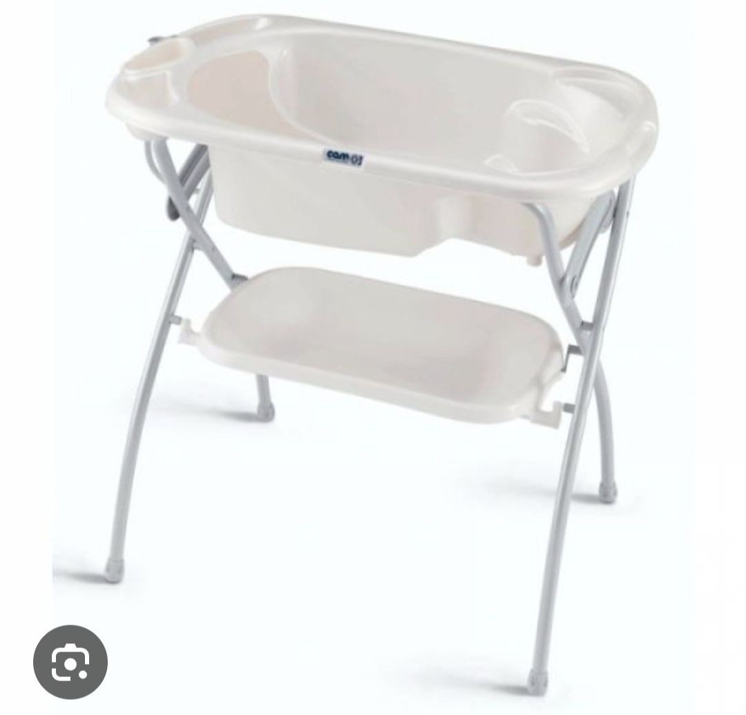 Banheira bebé com suporte