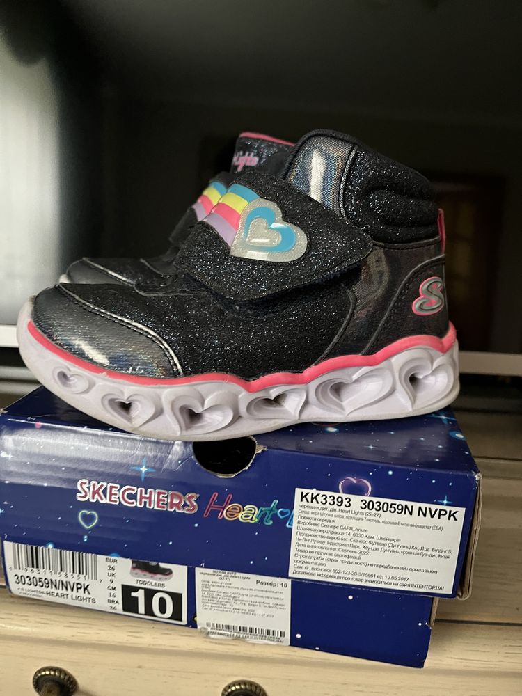 Дитячі черевики Skechers 26 розмір