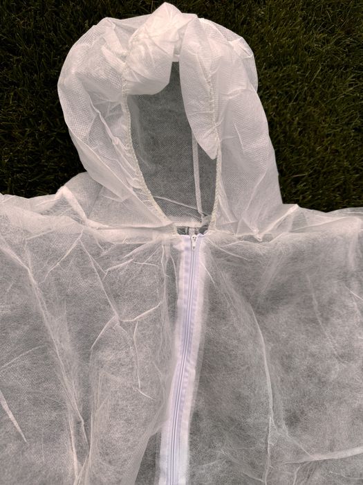 Jednorazowy kombinezon ochronny na suwak xl xxl xxxl 30 szt