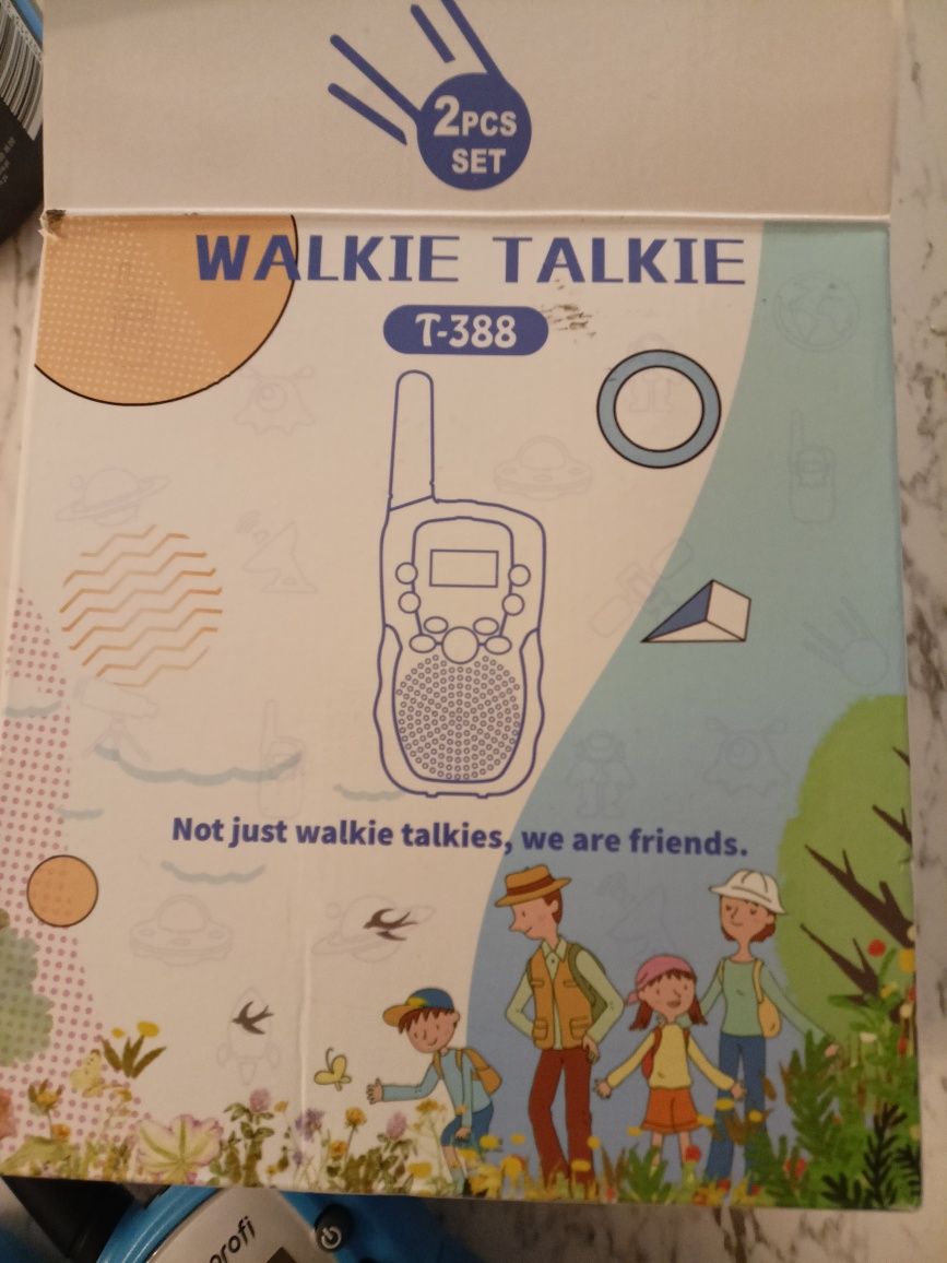 Walkie talkie, krotkofalowka 2szt