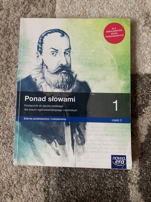 Podręcznik do języka polskiego dla klasy 1 liceum i technikum.
