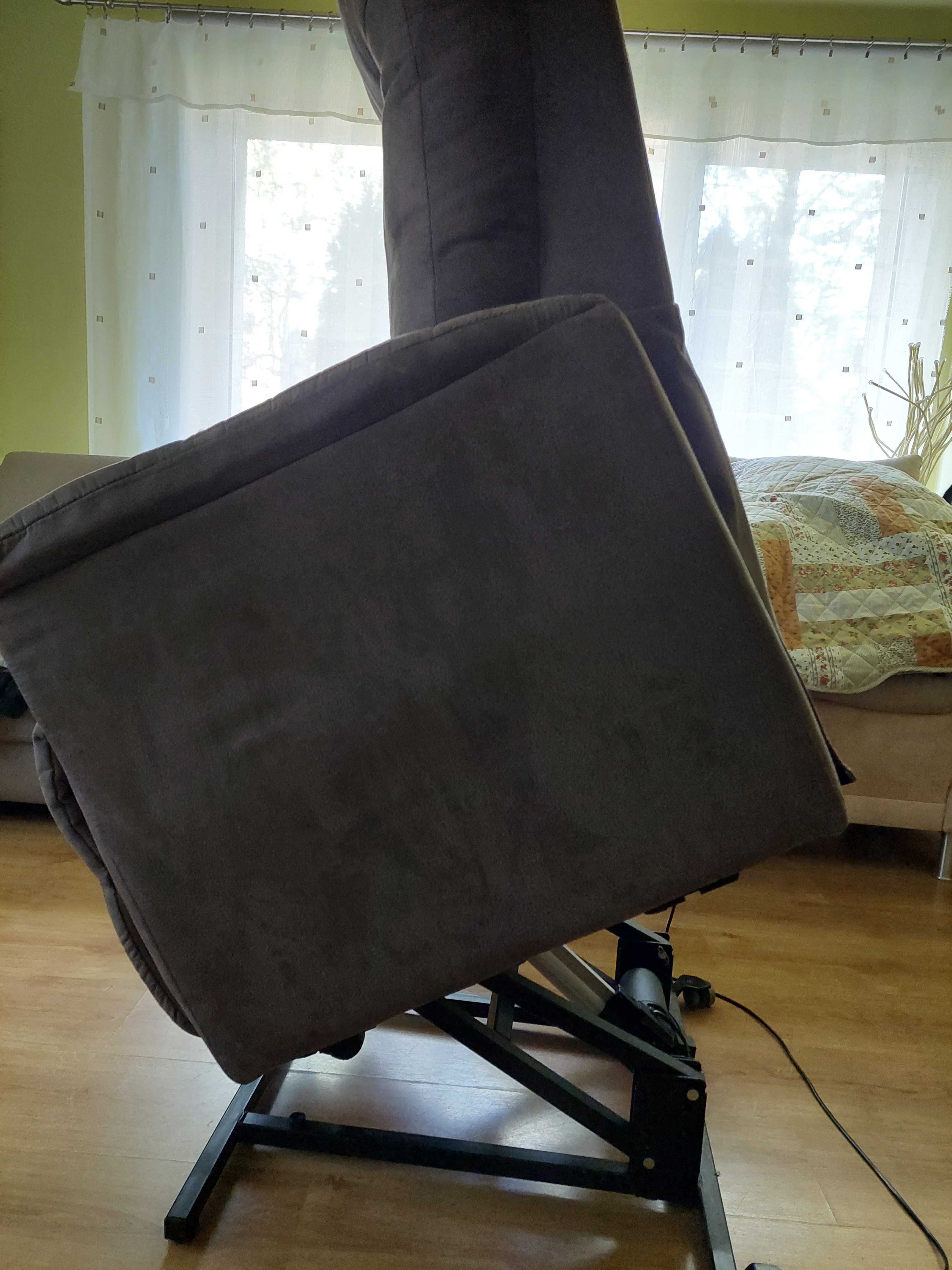 fotel elektryczny,wygodny, funkcja wstawania