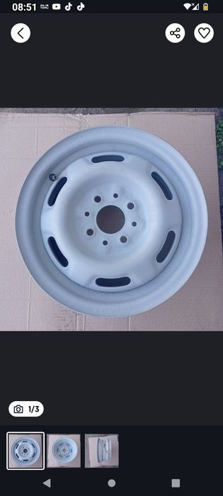 Продам сталевий диск на ВАЗ