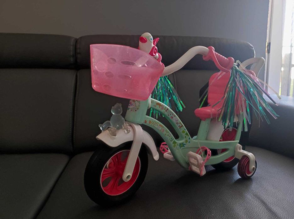 Rower interaktywny dla lalki baby born