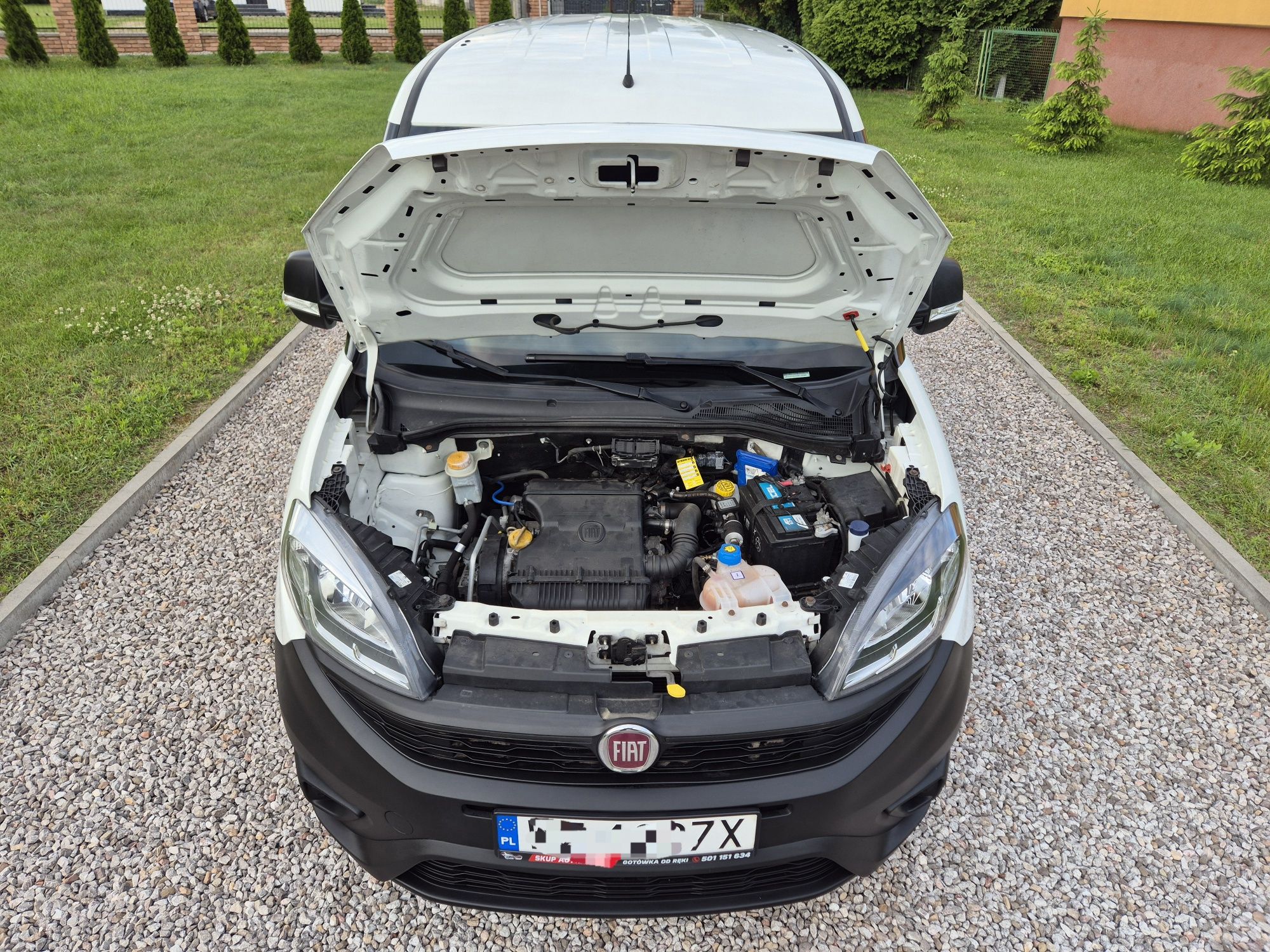 FIAT DOBLO MAXI 1.4 16V + GAZ LPG / 2018/2019 / VAT 23% / klimatyzacja