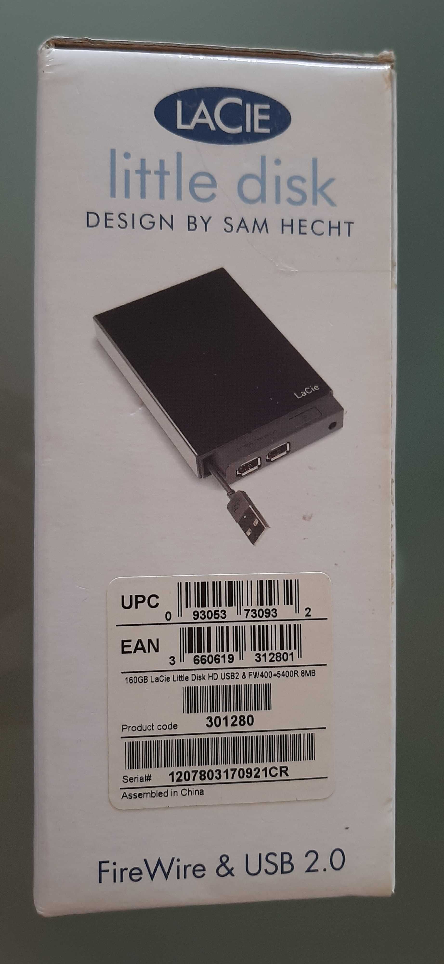 LaCie Little Disk 160GB Backup automático