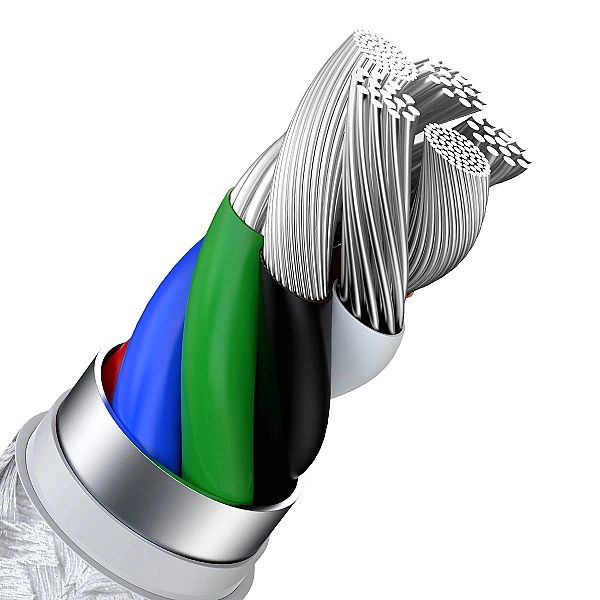 Kabel Baseus Cafule Series Metal Data USB-C / Lightning 20W PD 2 m - b