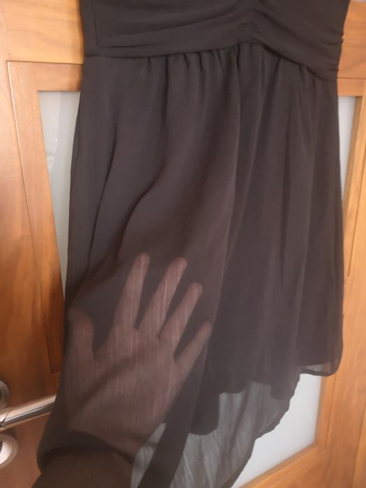 Sukienka weselna czarna Vero moda r. L