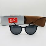 Солнцезащитные очки Ray Ban Erika 4171P Glossy Black-Gold|Black