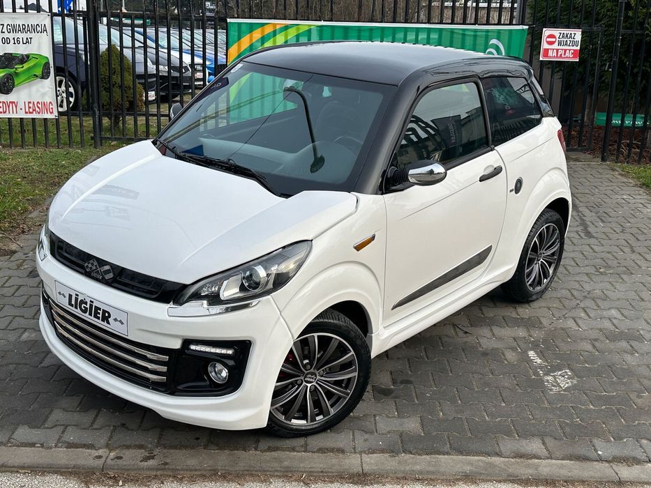 Aixam Crossover Ligier JS5OL L6E Kamera Ledy Skóry Alu15 Piękny Zadbany Transport