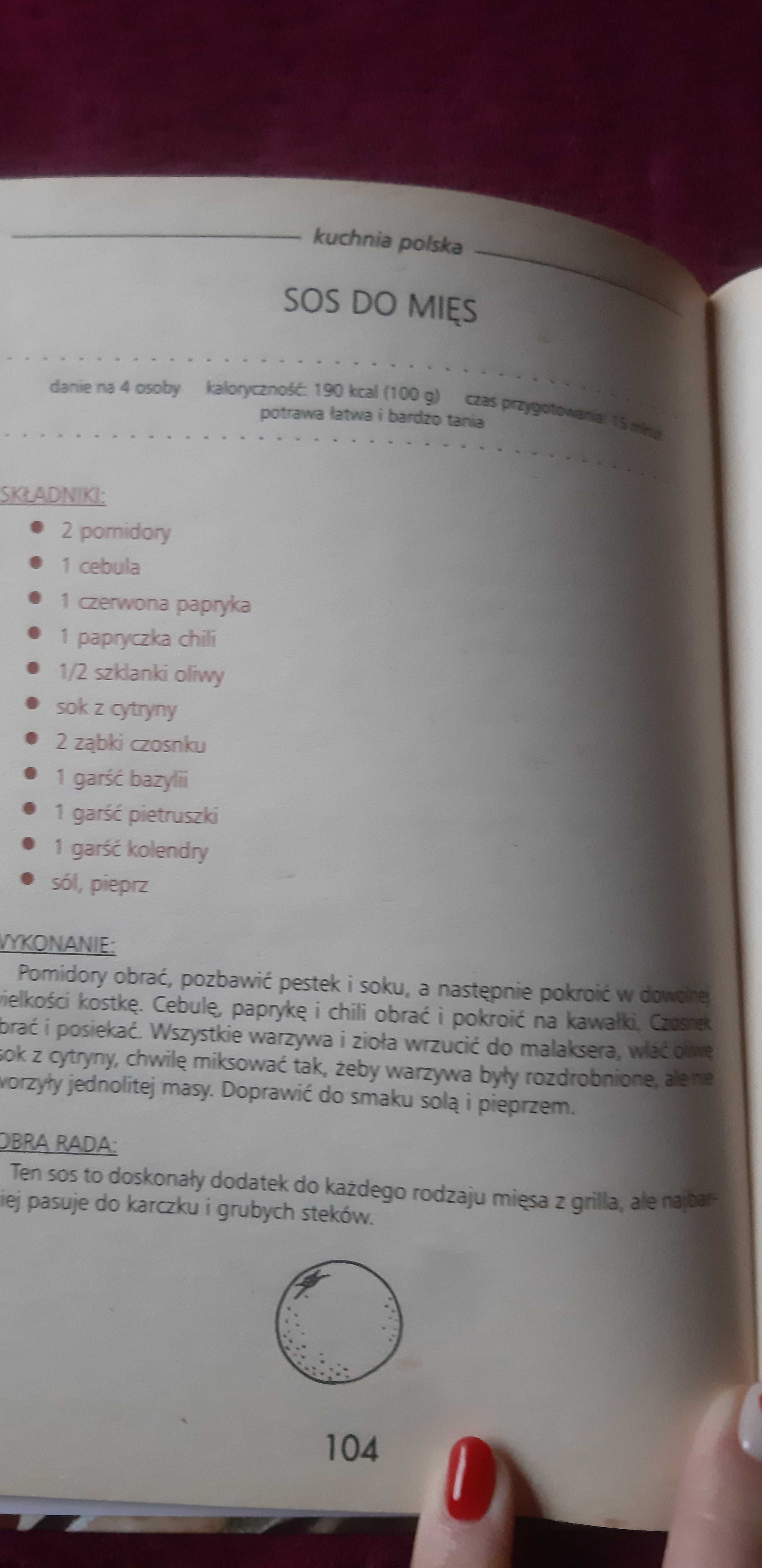 kuchnia polska - przetwory i potrawy z grilla, nowe komplet