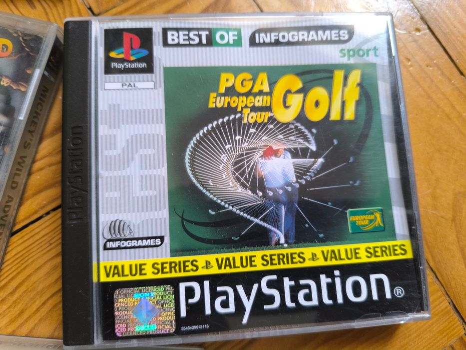 Jogo PS1 PGA European Tour Golf