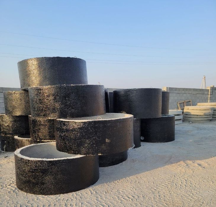 Бетонные кольца, крышки днища, Жб кольца, Еврокольца