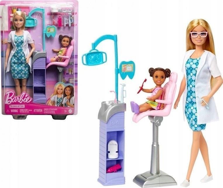 Barbie Kariera. Dentystka Zestaw, Mattel