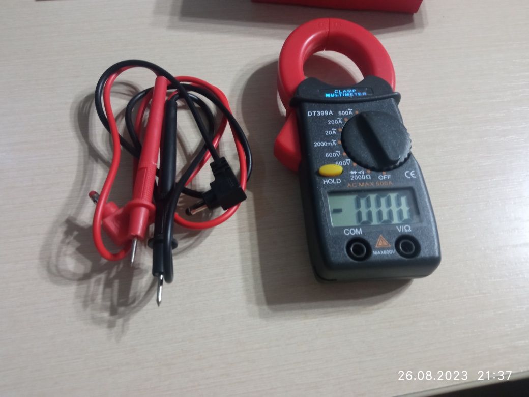 Клещи токоизмерительные DT-399A