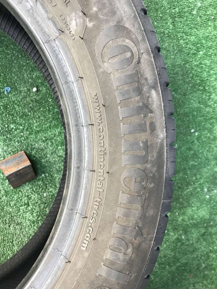 Continental 195/55r15 пара резина шини б/у склад літо резина