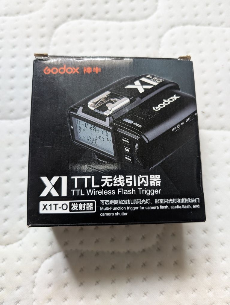 Goodox bezprzewodowy wyzwalacz Lampy ttl X1 T-O Olympus Panasonic