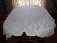 toalha de renda em croche