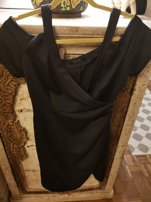 Piękna sukienka All Saints 38 głęboka zieleń