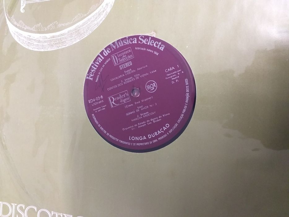 Discos de vinil LP, coleção antiga clássica