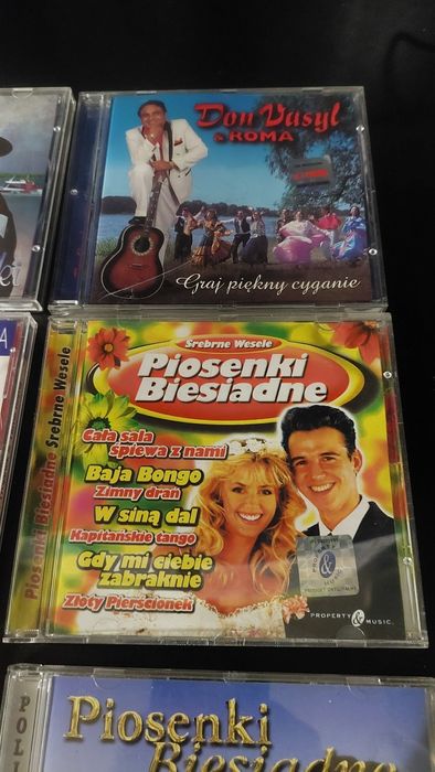 Płyty CD Piosenki biesiadne, cena za całość