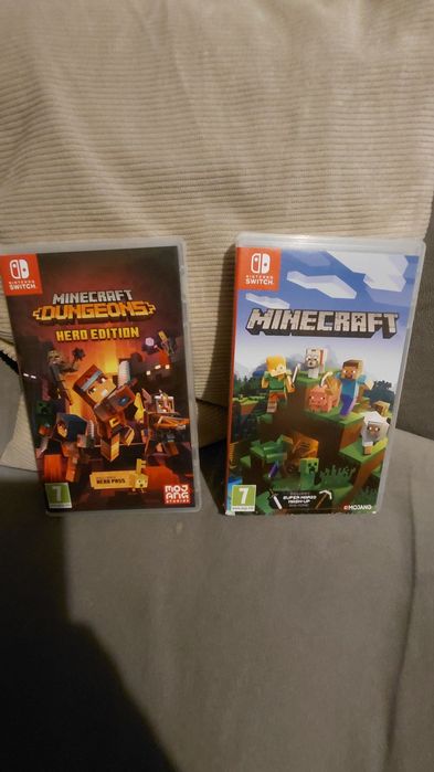 Nintendo switch gry Minecraft