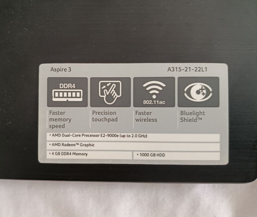 Computador portátil Acer