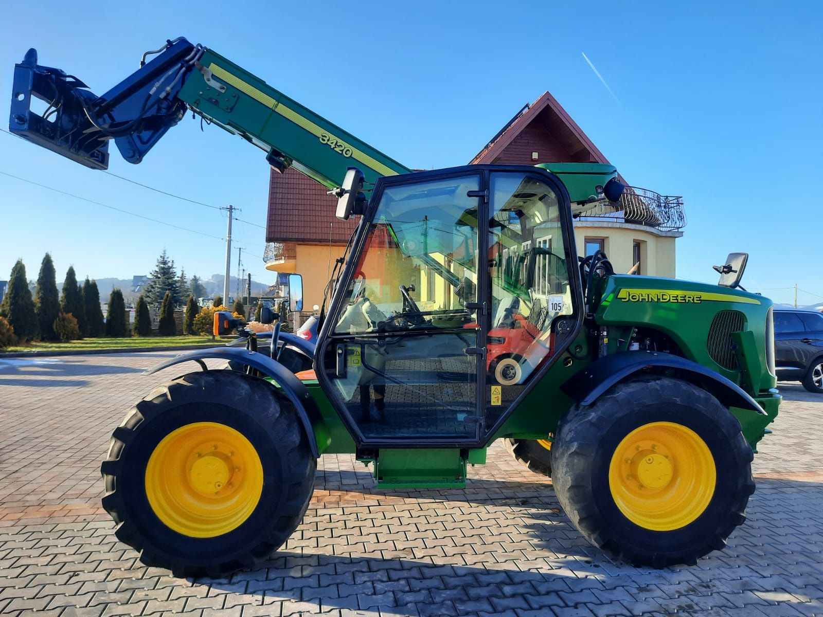 Ładowarka teleskopowa John Deere 3420