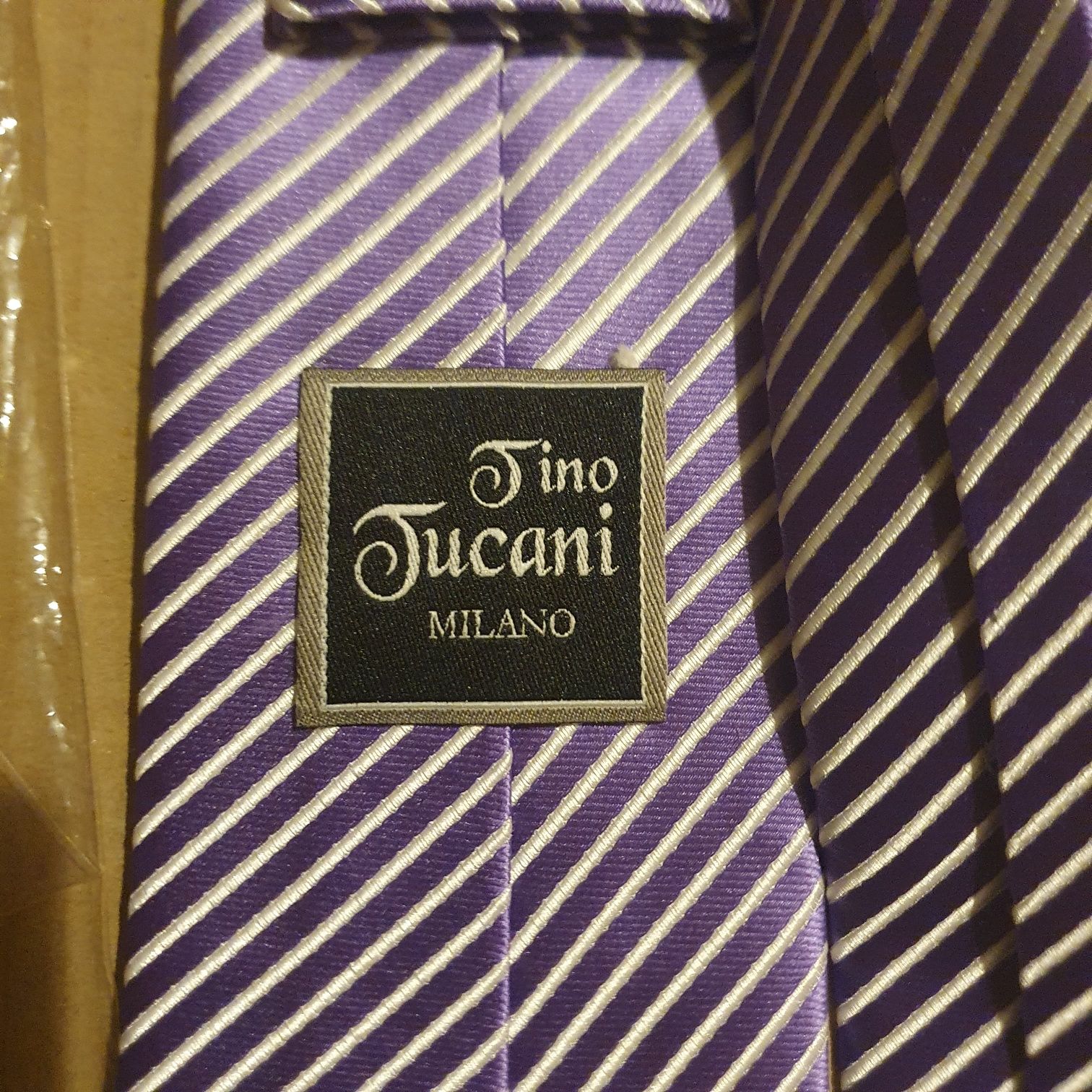 Krawat męski Tino Tucani mikrofibra (k-1) OK