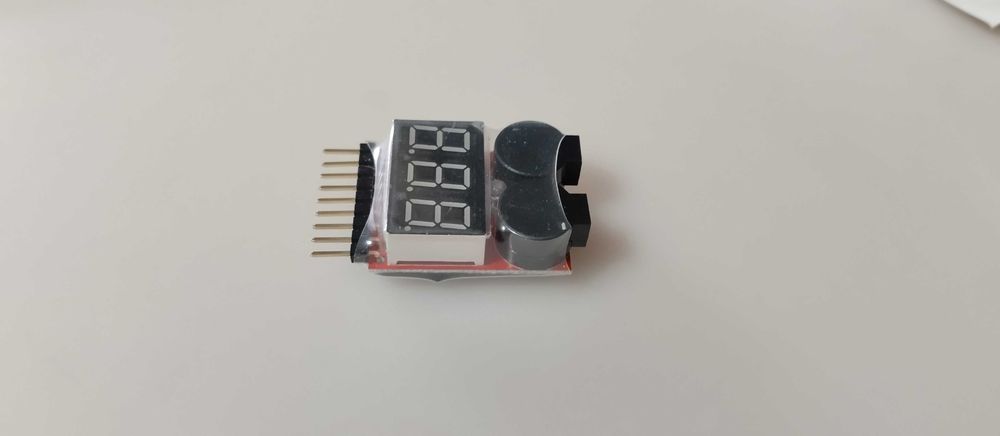 Tester Voltagem baterias LIPO até células 8S