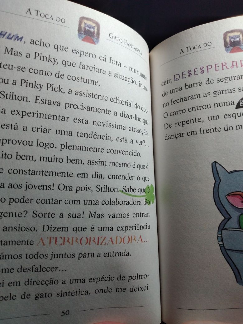 Livros Geronimo Stilton