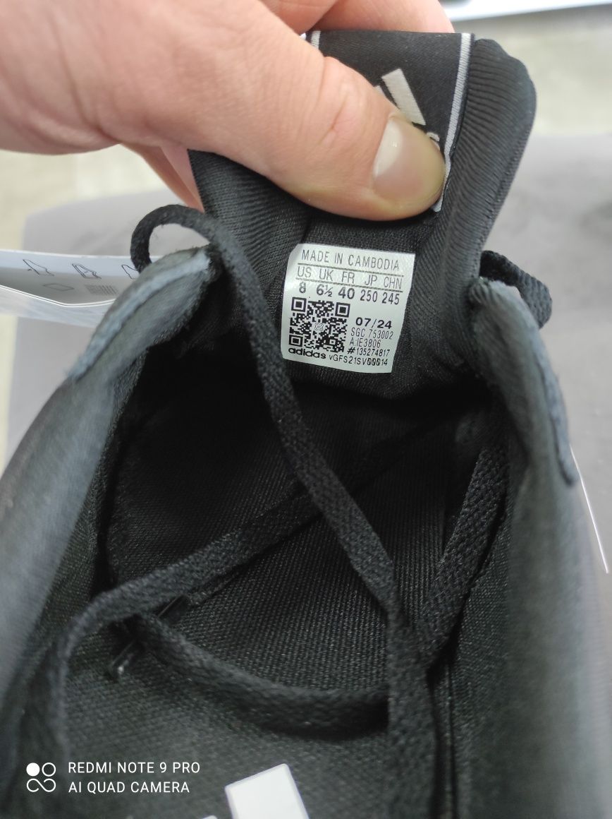 ОРИГІНАЛ 100% Кросівки Adidas Run 60S 3.0 Black IE3806 40