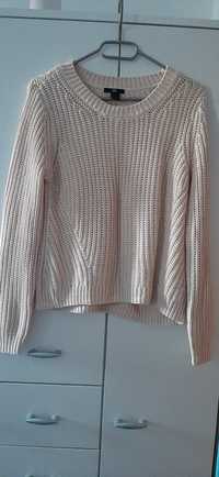 Sweter beżowy H&M