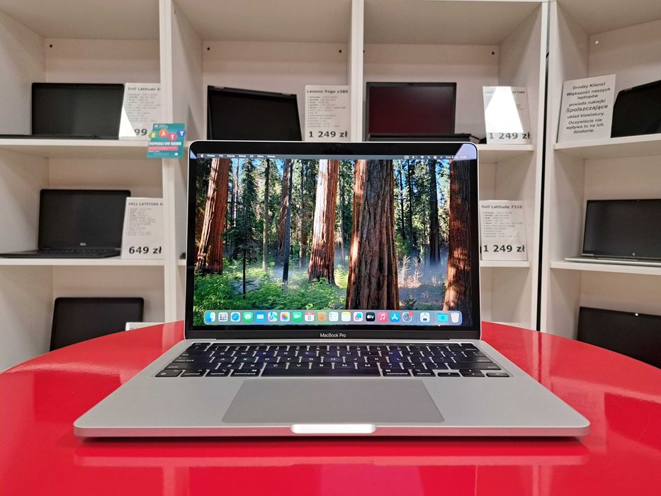 Laptop A-Klasa Apple Macbook Pro 13" M1 16GB/512SSD Retina MacOS 15