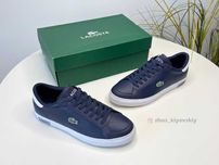 Кожаные Новые Мужские Кроссовки Lacoste Обувь Оригинал Чоловічі