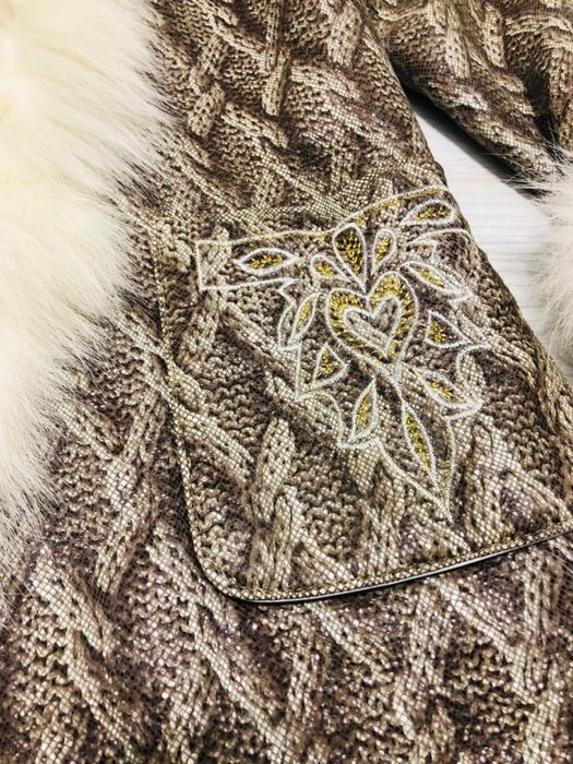 Натуральная дублёнка. Возраст 8-10 лет