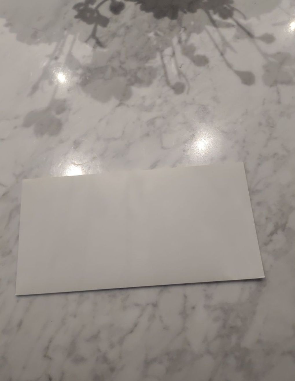 Gucci Nowa oryginalna biała klasyczna koperta 22x11 cm