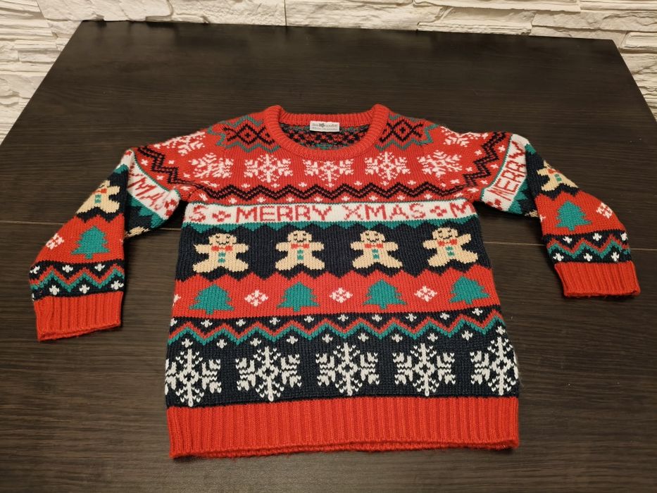 Sweter świąteczny r.92