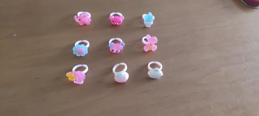 Pierścionki dla dziewczynki.