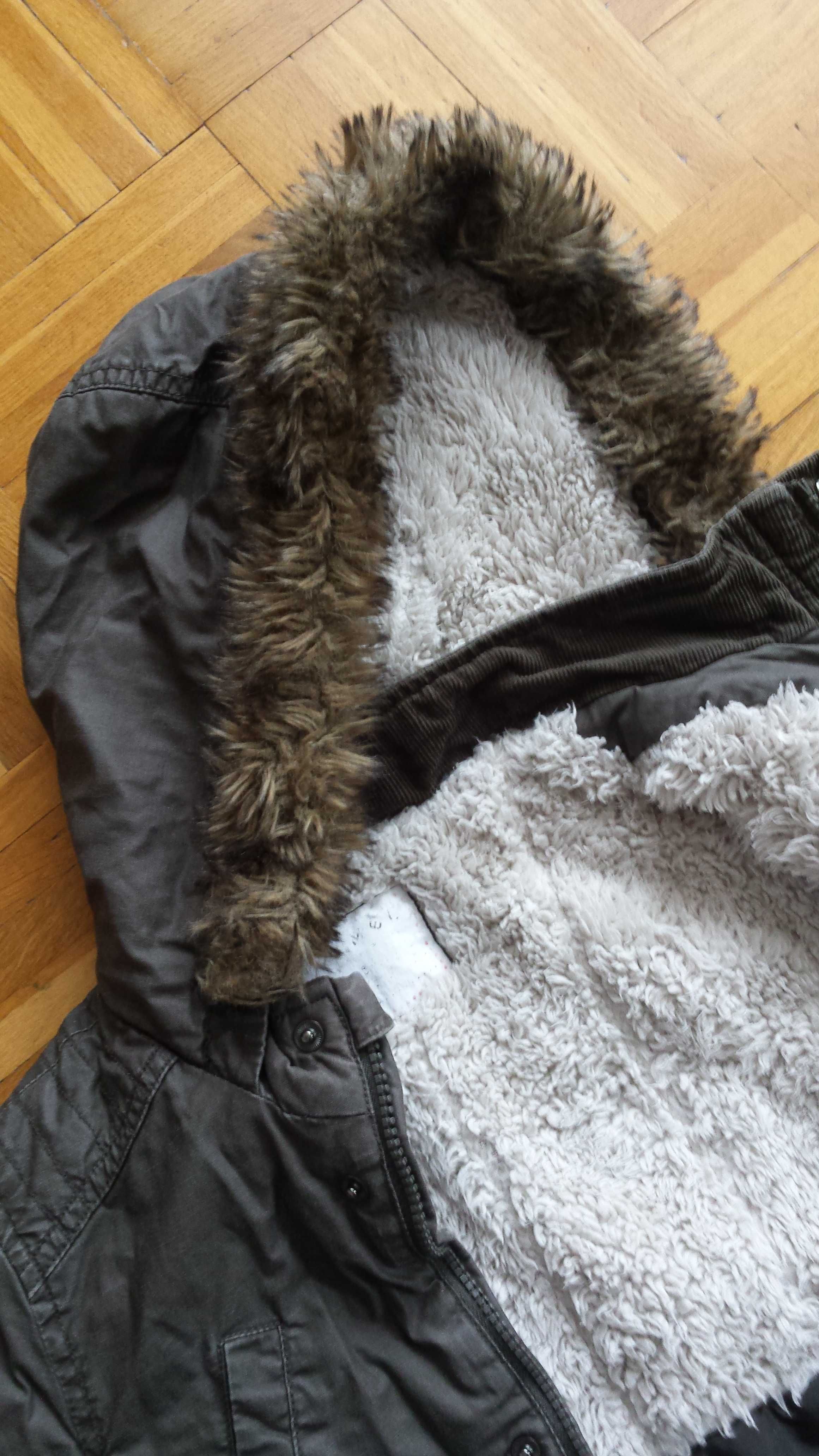 Parka kurtka zimowa Name It 104 cm