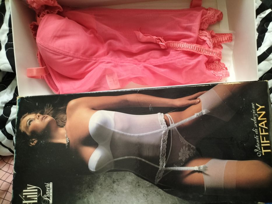 Body gorset tiulowy Lilly Tiffany XS 70B max okazja