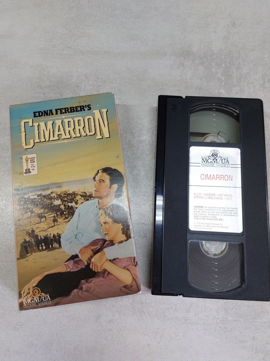 Cimmaron. Kaseta vhs