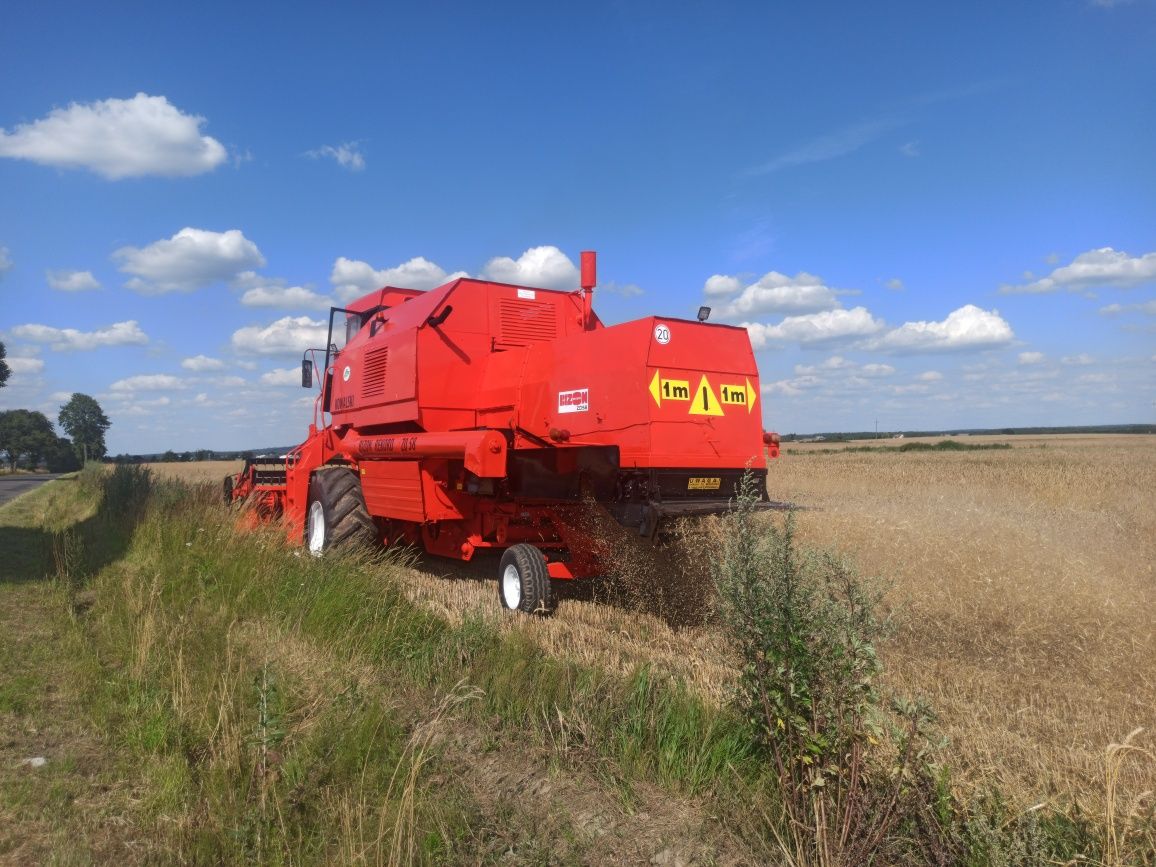 Bizon Rekord z058 , kombajn zbożowy nie New Holland, Claas , John Deer