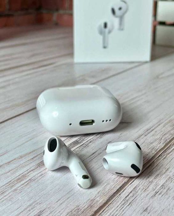 Навушники AirPods 4 (2025) - беспроводные наушники эпл iOS 18+