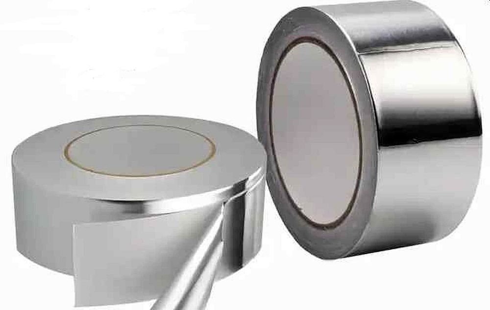 TAŚMA ALUMINIOWA Wodooporna Ognioodporna 30mm / 20m SILVER