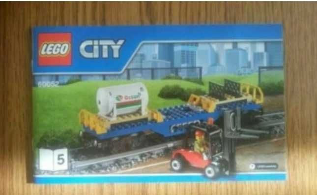 Lego city 60052 wagon octan 60098,60198