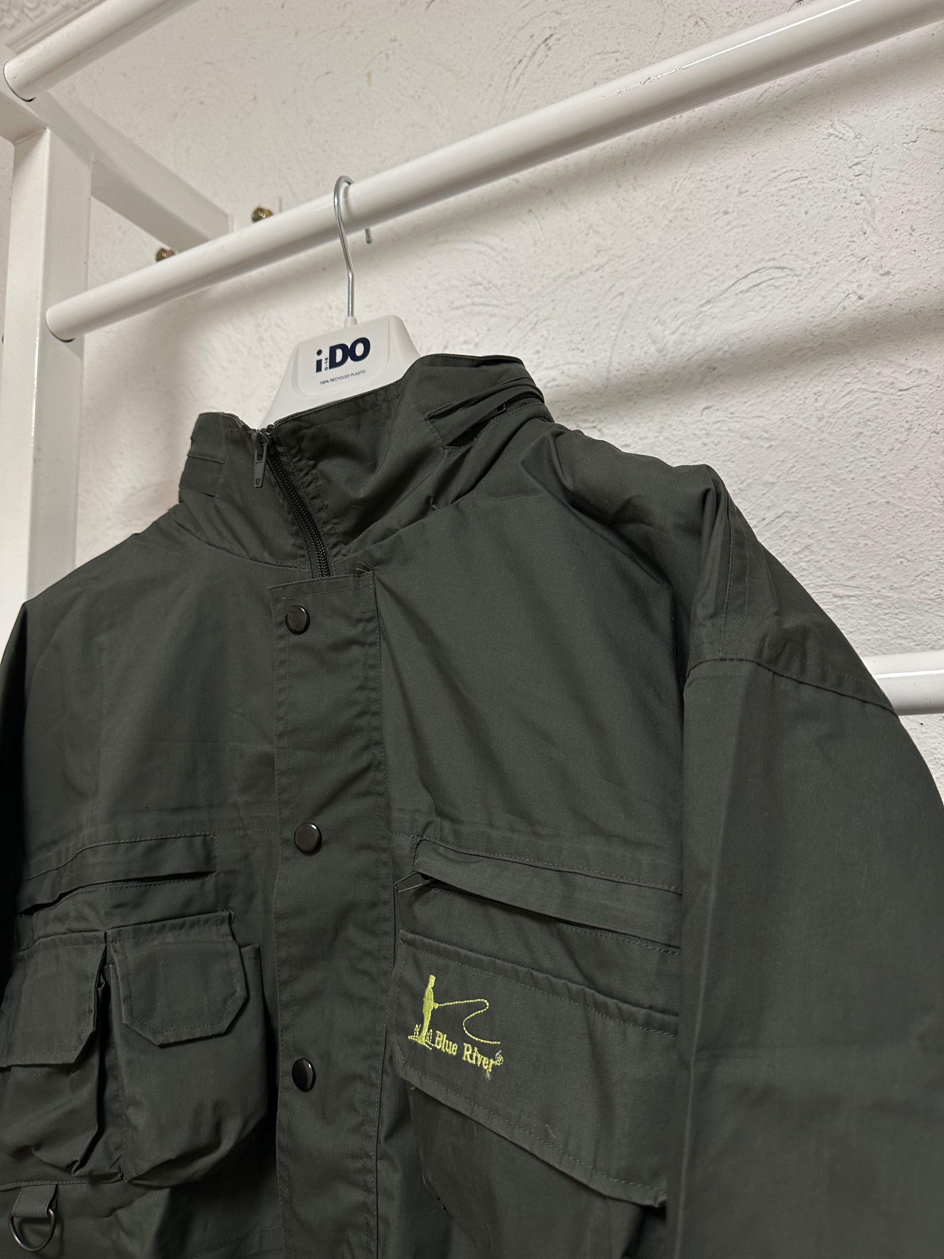 Мужская разгрузочная куртка М-Л размер daiwa and norfin azura jacket
