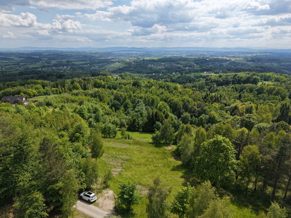 Działka widokowa w górach na szczycie Brzanki, widok na tatry! 32ar