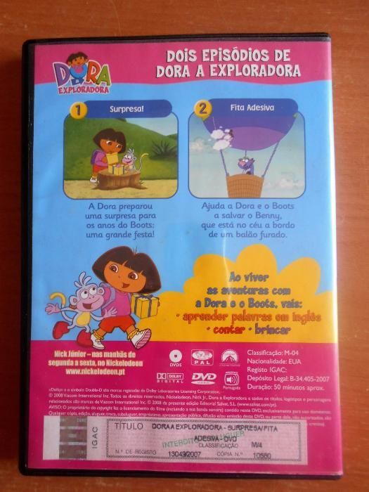 Dora a Exploradora - 2 episódios