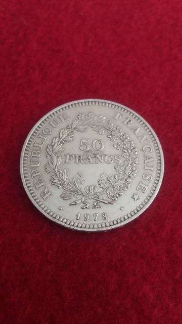 Moeda 50 Francos 1978